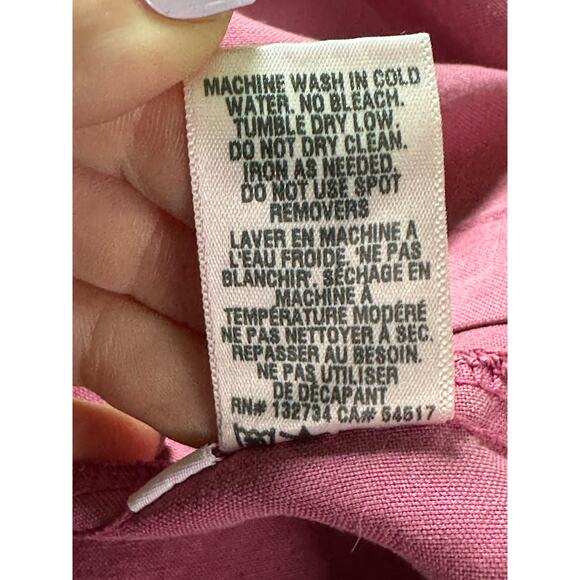 Bella Dahl pink sleeveless buttoned blouse size small - Picture 6 of 13